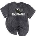Ew People Cat Anti Social Introvert Mineral Wash Tshirts Mineral Black Ew People Cat Anti Social Introvert Mineral Wash Tshirts Mineral Black