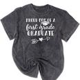 First Grade Graduation Mom Shirt Proud Mom First Grader Mineral Wash Tshirts Mineral Black