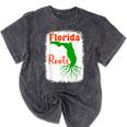 Florida Roots Florida Nostalgia Mineral Wash Tshirts Mineral Black