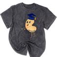 Flossing Cashew OIT For Tree Nut OIT Graduation Mineral Wash Tshirts Mineral Black