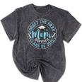 Forget The Grad Mom Survived Class Of 2025 Graduation Mineral Wash Tshirts Mineral Black