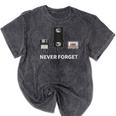 Never Forget Retro Nostalgia Tapes Throwback 80s Premium Tri-Blend Mineral Wash Tshirts Mineral Black Never Forget Retro Nostalgia Tapes Throwback 80s Premium Tri-Blend Mineral Wash Tshirts Mineral Black