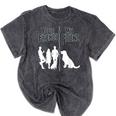 Your Friends Vs My Friend Introvert Pet Dog Owner Men Women Kids Mineral Wash Tshirts Mineral Black