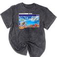 Frutiger Aero Y2k 2000s Mineral Wash Tshirts Mineral Black