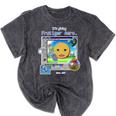Frutiger Aero Y2K Meme Graphic 2000s Nostalgia Premium Mineral Wash Tshirts Mineral Black