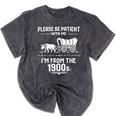 Fun Classic Please Be Patient With Me I'm From The 1900s Premium Tri-Blend Mineral Wash Tshirts Mineral Black
