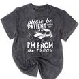 Fun Old People Please Be Patient With Me I'm From The 1900s Premium Mineral Wash Tshirts Mineral Black