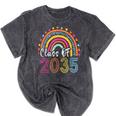 Future Class Of 2035 Preschool Graduation Pre-K Graduate Mineral Wash Tshirts Mineral Black