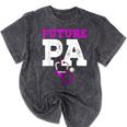 Future PA Physician Assistant Graduation Mineral Wash Tshirts Mineral Black