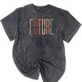 Future Physician Assistant Student Doctor Graduation Mineral Wash Tshirts Mineral Black