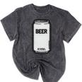 Generic Beer 1980s 80s Nostalgia Premium Tri-Blend Mineral Wash Tshirts Mineral Black