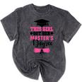 This Girl Got Her Masters Degree Graduation Mastered It 2024 Mineral Wash Tshirts Mineral Black