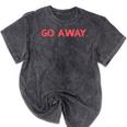 Go Away Introversion Sarcasm Introvert Mineral Wash Tshirts Mineral Black Go Away Introversion Sarcasm Introvert Mineral Wash Tshirts Mineral Black