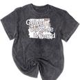 Going Outside Is Hard Saying For Introvert And Homebody Premium Tri-Blend Mineral Wash Tshirts Mineral Black