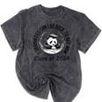 I Graduated Can I Go Back To Bed Now 2024 Graduation Panda Mineral Wash Tshirts Mineral Black