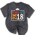 Graduation 2018 Class Of 2018 2K18 Tshirt Mineral Wash Tshirts Mineral Black