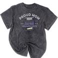 Graduation 2018 Tshirt Proud Mom Of Graduate We Survived Mineral Wash Tshirts Mineral Black