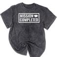 Graduation 2019 T Shirts For Him & Her Mineral Wash Tshirts Mineral Black