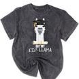 Graduation For Him & Her Got My Dip-Llama Mineral Wash Tshirts Mineral Black