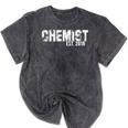Graduation For Chemists Established 2019 Shirt Mineral Wash Tshirts Mineral Black