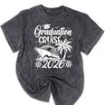 Graduation Cruise Trip 2026 Vacation Graduate Cruising Mineral Wash Tshirts Mineral Black