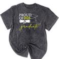 Graduation Decorations 2026 Proud Of 2026 Graduate Occaion Mineral Wash Tshirts Mineral Black