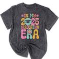 In My Graduation Era Class Of 2025 School Graduation Mineral Wash Tshirts Mineral Black