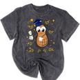Graduation Flossing Peanut OIT Mineral Wash Tshirts Mineral Black