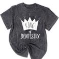 Graduation King Of Dentistry Dentist Or Hygienist Mineral Wash Tshirts Mineral Black