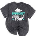 Graduation Shirt We Out Class Of 2018 Graduation Tee Mineral Wash Tshirts Mineral Black