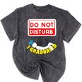 Graduation Shirt High School And College Sleepy Graduates Mineral Wash Tshirts Mineral Black