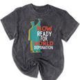 Graduation T-Shirt For College n High School Grad Mineral Wash Tshirts Mineral Black