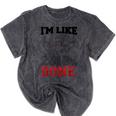 Graduation T Shirt I'm Like 2018 Done Class Of Mineral Wash Tshirts Mineral Black