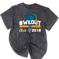 Graduation T Shirt WeOut Class Of 2018 Tee Mineral Wash Tshirts Mineral Black