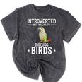 Green Cheek Conure Introvert Parrot Bird Conure Mineral Wash Tshirts Mineral Black Green Cheek Conure Introvert Parrot Bird Conure Mineral Wash Tshirts Mineral Black