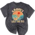 Groovy Like The 70s Aesthetic Nostalgia 1970's Retro Mineral Wash Tshirts Mineral Black Groovy Like The 70s Aesthetic Nostalgia 1970's Retro Mineral Wash Tshirts Mineral Black