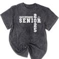 Gymnastics Senior Night Gymnastics Senior 2025 Graduation 2 Mineral Wash Tshirts Mineral Black