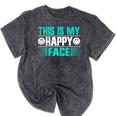 This Is My Happy Face Introvert Mineral Wash Tshirts Mineral Black This Is My Happy Face Introvert Mineral Wash Tshirts Mineral Black