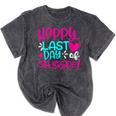 Happy Last Day Of Fifth 5th Grade Teacher Student Graduation Mineral Wash Tshirts Mineral Black