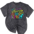 Happy Last Day Of School Student Teacher Graduation Mineral Wash Tshirts Mineral Black