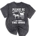 Heartwarming Wagon Please Be Patient I'm From The 1900s Premium Mineral Wash Tshirts Mineral Black Heartwarming Wagon Please Be Patient I'm From The 1900s Premium Mineral Wash Tshirts Mineral Black
