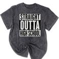 High School Graduation 2018 Grad For Him And Her Mineral Wash Tshirts Mineral Black