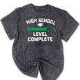 High School Graduation Senior For Him Or Her Mineral Wash Tshirts Mineral Black