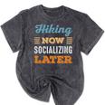 Hiking Now Minimal Socializing Introvert Vintage Mineral Wash Tshirts Mineral Black Hiking Now Minimal Socializing Introvert Vintage Mineral Wash Tshirts Mineral Black
