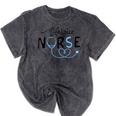 Hospice Nurse Doctor Graduation Medical Nursing RN Mineral Wash Tshirts Mineral Black