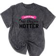 Hotter By One Degree Class Of 2018 Graduation T-Shirt Mineral Wash Tshirts Mineral Black