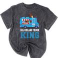 Ice Cream Truck King Nostalgia Summer Ice Cream Truck Driver Mineral Wash Tshirts Mineral Black Ice Cream Truck King Nostalgia Summer Ice Cream Truck Driver Mineral Wash Tshirts Mineral Black