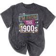 I'm From The 1900s Premium Mineral Wash Tshirts Mineral Black I'm From The 1900s Premium Mineral Wash Tshirts Mineral Black
