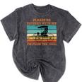 I'm From The 1900s Vintage Retirement Premium Mineral Wash Tshirts Mineral Black