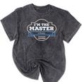 I'm The Master Of Divinity Masters Graduation Shirt Mineral Wash Tshirts Mineral Black
